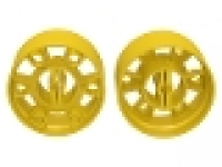 Wheel 24 x 43 Technic, gelb