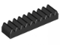 Lego Zahnstangengetriebe 3743 schwarz 1 x 4