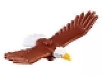 Eagle with Yellow Beak, White Head and Tail Feathers Pattern, 37543pb01
