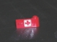Autotür 3821pb007 rechts rot  ( rotes Kreuz )