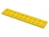 Lego Platten 2x10 gelb