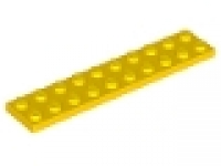 Lego Platten 2x10 gelb neu