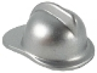 Feuerwehrhelm 3834 chrom silber