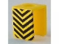 Lego Figuren Weste, 3840pb19, gelb mit Streifen n. u