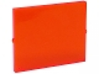 Glas 3855 für Fenster 1 x 4 x 3, tr neon orange