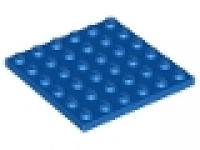 Platte 6x6 blau