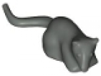 Ratte altes dunkelgrau