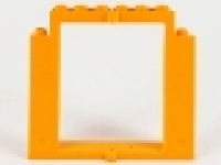 Rahmen für Dreh- Geheimtür, orange