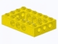 LEGO Technik Lochbalkenrahmen gelb 4 x 6