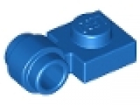 Platte mit Rohrclip 4081 blau