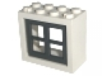 Fensterrahmen 3 x 4 weiß 4132c03 mit Sprossen in neues dunkelgrau