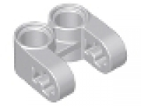 Lego Technic, Axle and Pin Connector Perpendicular Double Split neues hellgrau