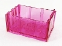 Kiste tr dunkelpink ! 4 x 6 mit Deckel