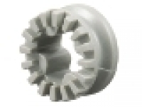 Lego Technic Bush 1/2 Toothed, Four Interior Ridges