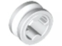 Lego Technic Bush 1/2 Smooth, weiß