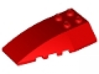 Keil-3-fach-Schrägstein 6x4x1 rot 43712