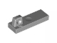 Lego Raster- Scharnierfliese 1x3 mit 1 Finger am Ende 44300 neues dunkelgrau