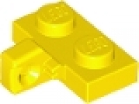 Lego Raster- Scharnier Platte 1 x 2 mit 1 Finger am Ende 44567 gelb, neu