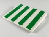 Bedruckter Schrägstein 10° weiß 4515p02 ( kein Top Zustand )