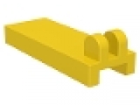 Lego Scharnierfliese (2 Finger) 1x2x0.33 gelb