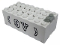 9V-Batteriekasten gelb mit Deckel, 4760c01pb02 ( 9 V )