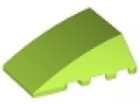 Keilstein glatt 4 x 4  lime