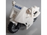 Motorrad mit Vollverkleidung weiß, 52035c02pb15, Police