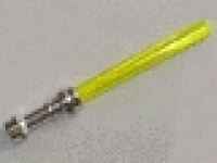 Star Wars Waffen: Lichtschwert tr.neon grün mit chrom Griff