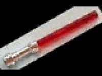Star Wars Lichtschwert tr rot mit chrom Griff