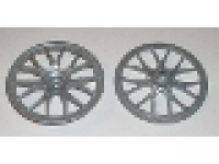 Wheel Cover 7 Spoke with Axle Hole - 56mm D. - for Wheel 44772, paerlgrau, aus dem LEGO Set 8145
