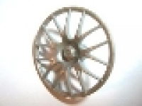 Wheel Cover 7 Spoke V Shape - 36mm D., paerlhellgrau