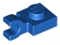 Platte mit horizontalem Clip 6019 blau