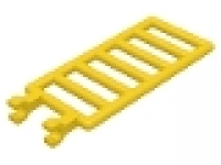 Gitter mit 2 Clips 7x3 gelb