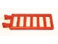 Gitter mit 2 Clips 7x3 rot, neu