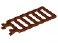 Gitter mit 2 Clips 7x3 rotbraun