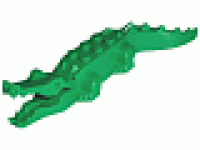 Krokodil/ Crocodile 6026c01 komplett grün