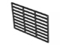 Lego Gitter (Burggatter) 9x13 schwarz