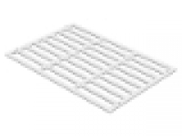 Lego Gitter (Burggatter) 9x13 weiß 6046