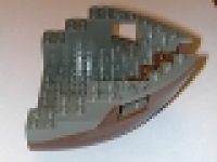 Schiffsrumpf braun/ grau  6051c05 bug 12 x 12
