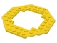 Vierfach Diagonalplatte 6063 gelb
