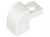 Lego Scchäppchen 20 x Stein mit Rundung 6091 weiß