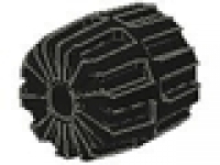 Hartplastikrad (klein) schwarz