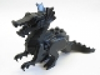 Drache/ Dragon 6129c04 schwarz ohne Flügel