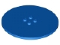 Rundfliese 8 x 8 blau 6177