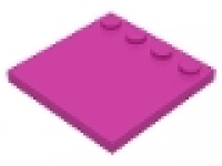 4 x 4 Platte mit 4 Noppen 6179 (dark) pink
