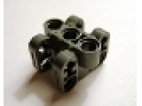 Lego Technic, Axle and Pin Connector Block 3 x 3 x 2 (Linear Actuator Holder), neues dunkelgrau, neu