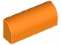 Stein mit Rundung 6191 orange 1 x 4 x 1