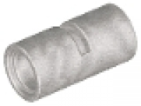 Technic, Pin Connector Round 2L with Slot (Pin Joiner Round) metallic silver
