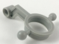 Lego Technic Steering Arm Large with Hole, grau
