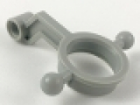 4 Stück Lego Technic Steering Arm Large with Hole grau, neu & ovp